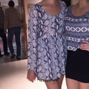 Tobi long sleeve dress